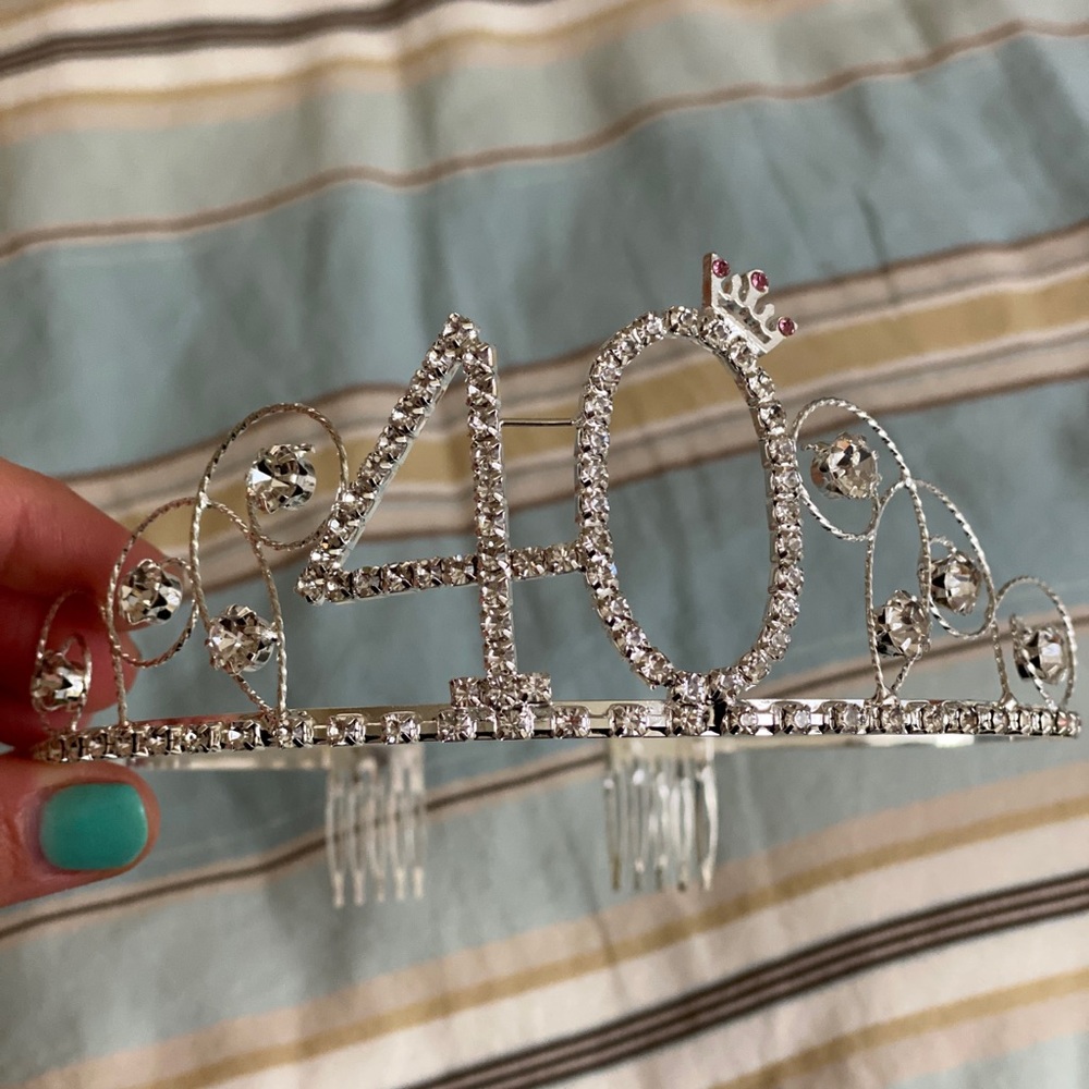 40th Birthday Crown